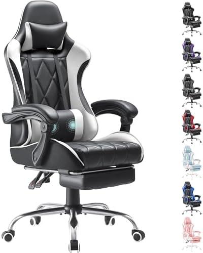 Gaming & Esports District - Gaming Chair, Computer Chair with Footrest