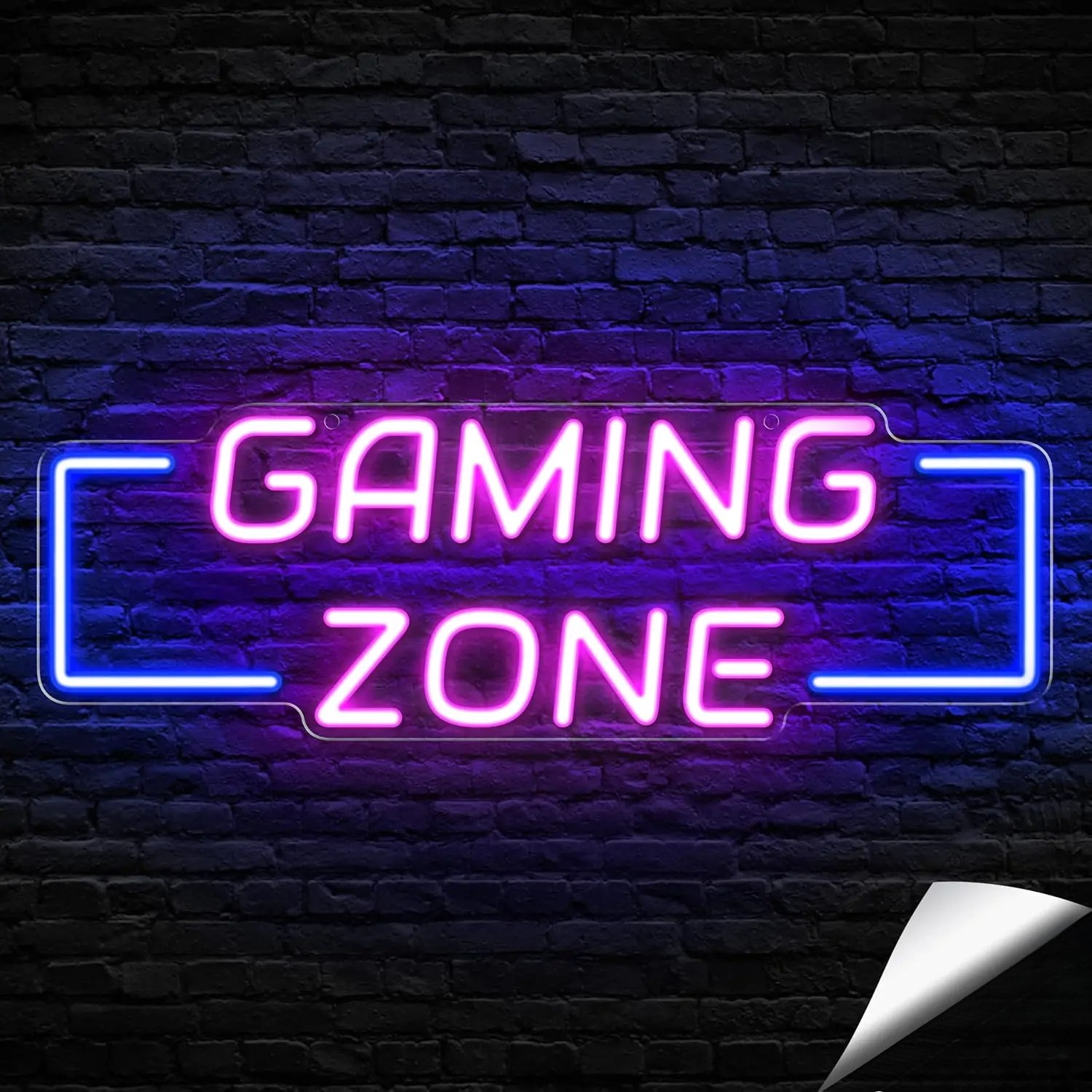 Esports Gaming Bar - Gaming Zone Neon Sign USB LED