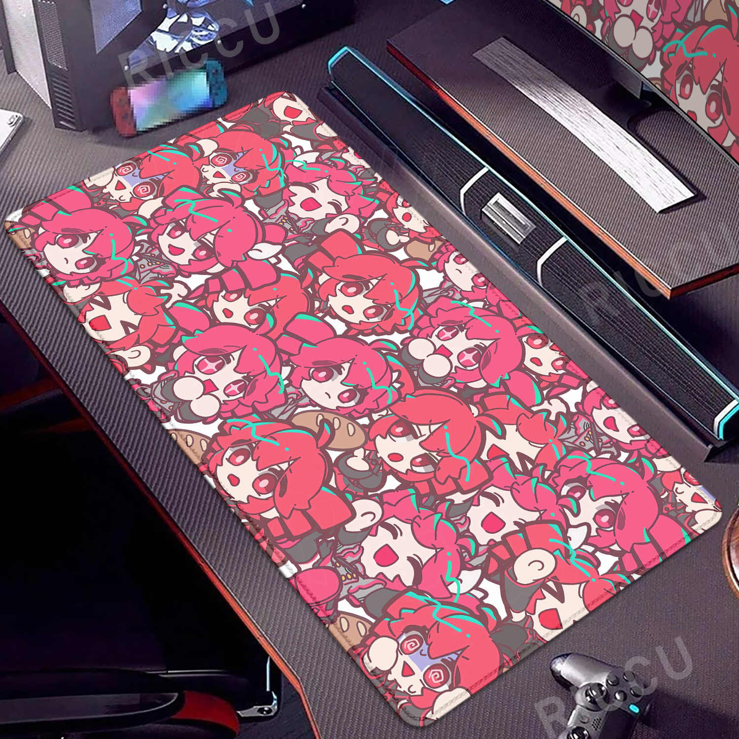Esports Pc Gaming - Kawaii Anime Girl Gaming Mouse Pad