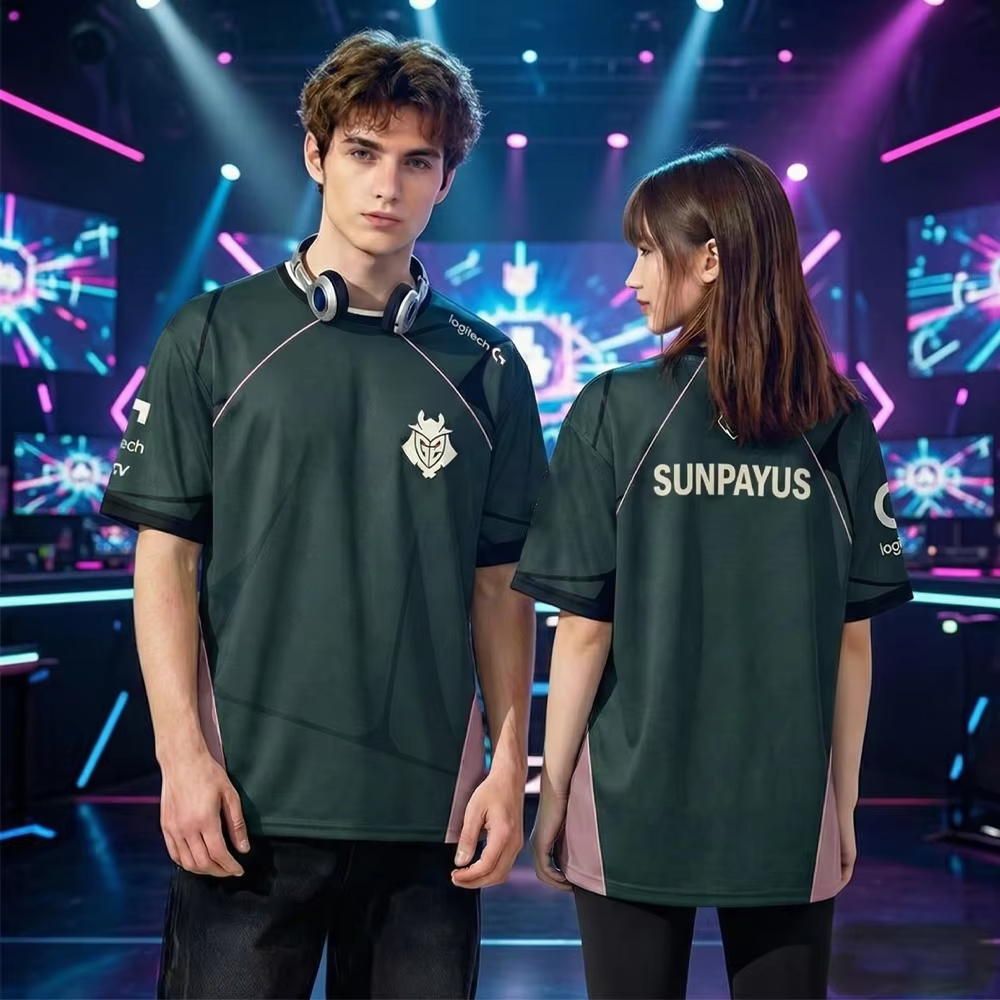 Esports Gaming Team Logo - G2 Esports SUNPAYUS Player Jersey, Dark