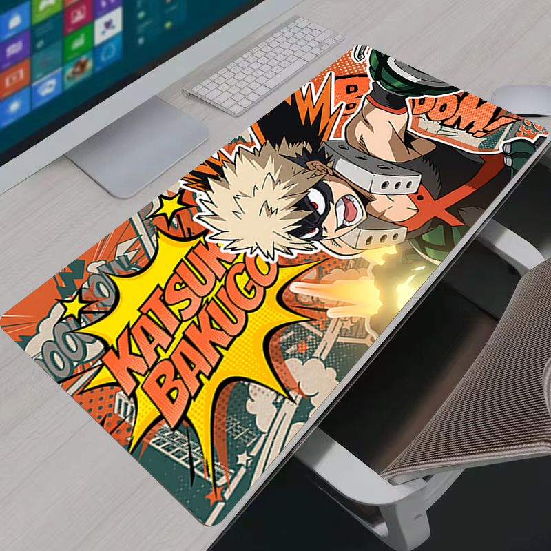 Esports Gaming Mice - Mousepad Bakugou Katsuki My Hero Academia