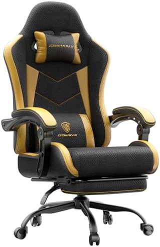 Gaming & Esports District - Gaming Chair with Footrest, Ergonomic 330lbs