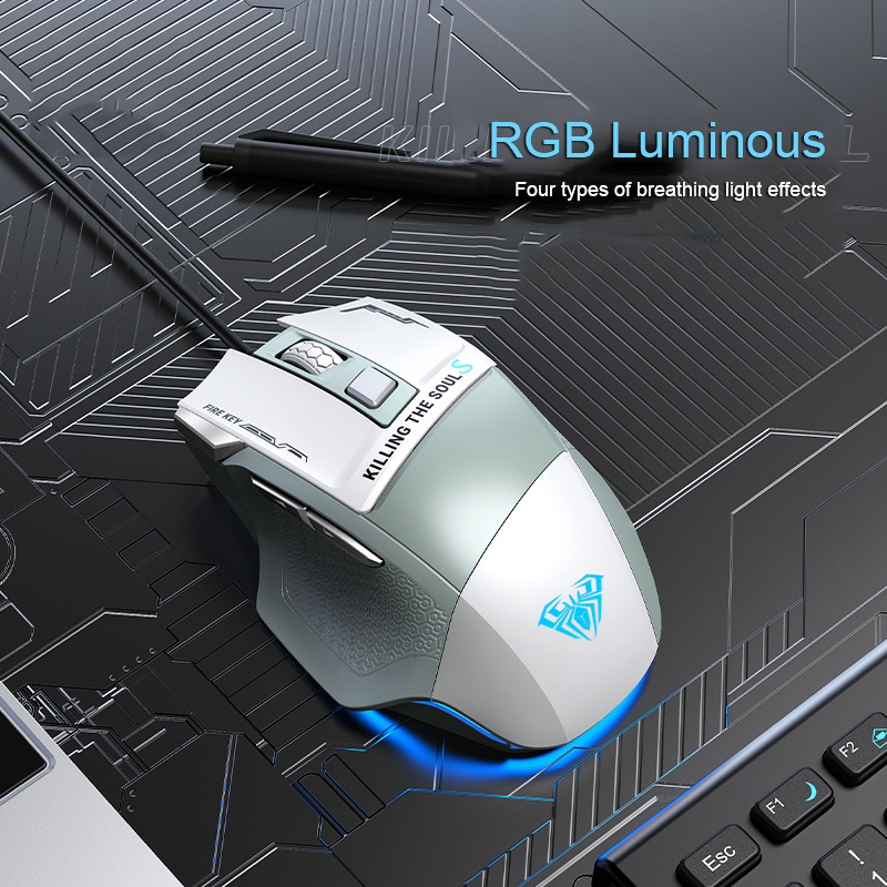 Mause 2400DPI Backlight Optica - đánh giá và giá Esports Gaming Maus