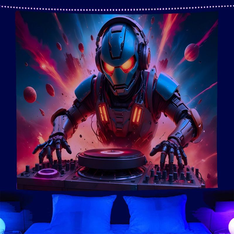 VIKAMA Psychedelic DJ Robot Ta - đánh giá và giá Esports Gaming Bar