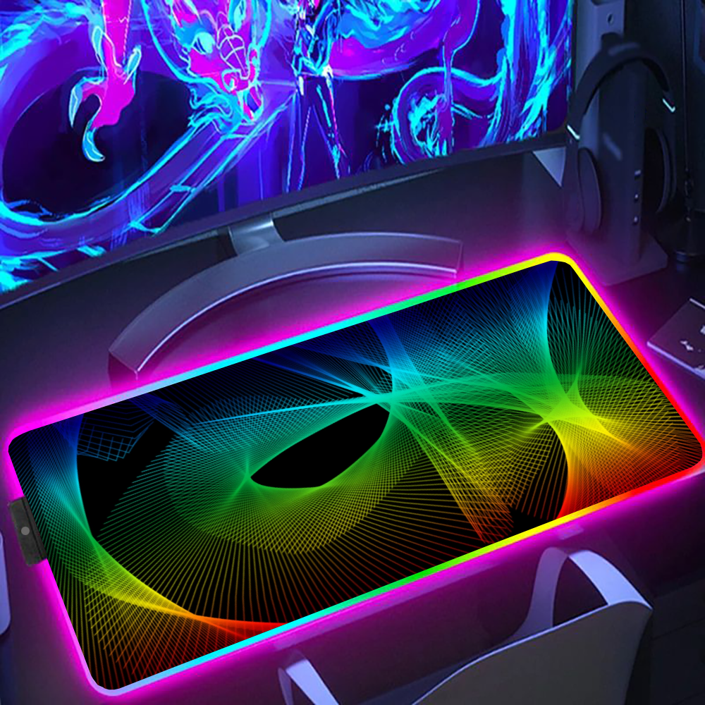 LED Lighting RGB Mouse Pad E-s - đánh giá và giá Esports Gaming Maus