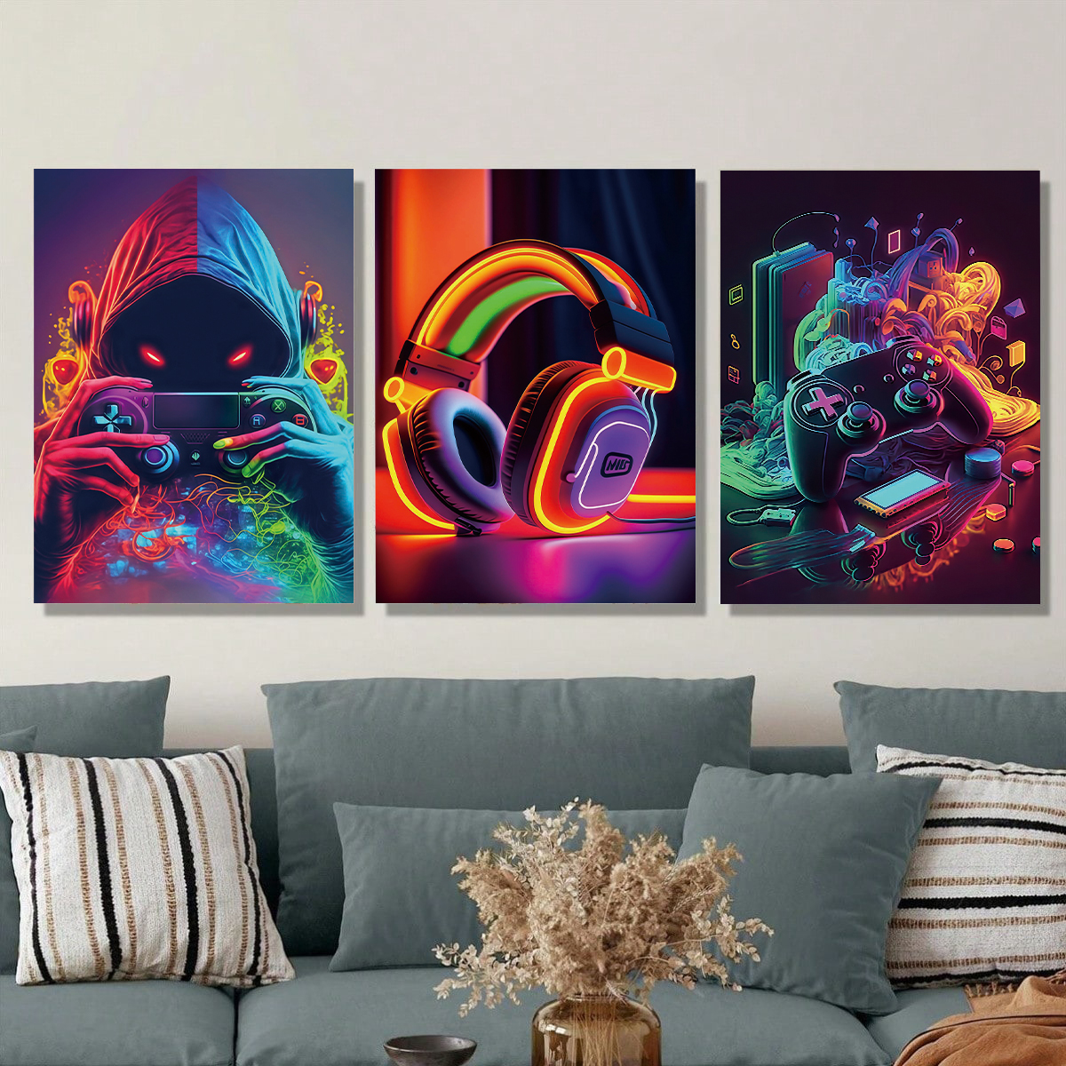 Triple-Link Esports Theme Wall - đánh giá và giá Esports In Gaming