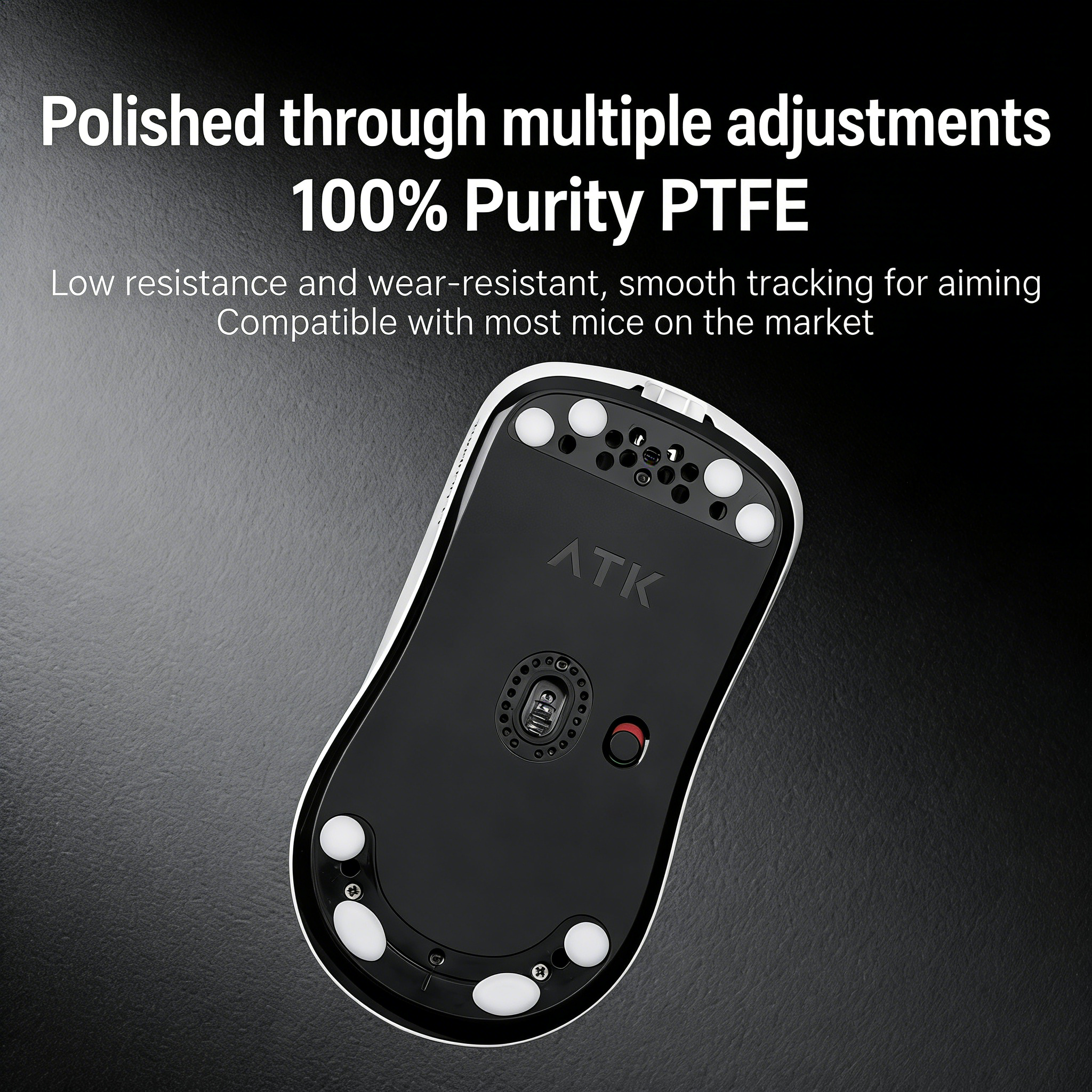 ATK Crystal Jade Teflon Mouse  - đánh giá và giá Esports Gaming Mouse