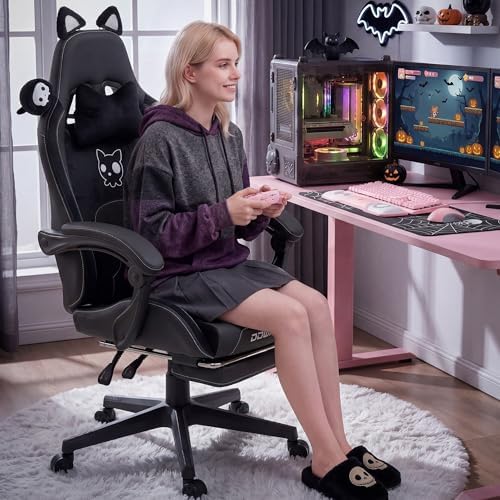 Gaming Chair with Cat Ears and - đánh giá và giá Gaming & Esports District