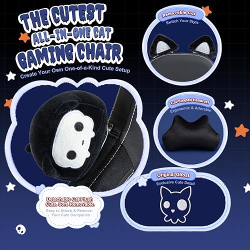 Gaming Chair with Cat Ears and - đánh giá và giá Gaming & Esports District