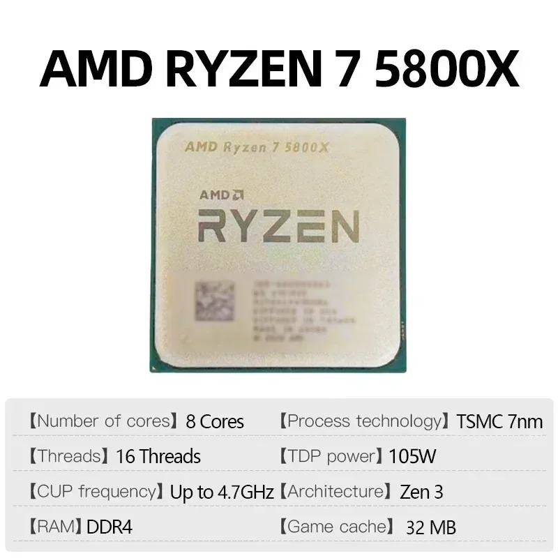 AMD Ryzen 7 5800X 7nm Gaming E - đánh giá và giá Esports In Gaming