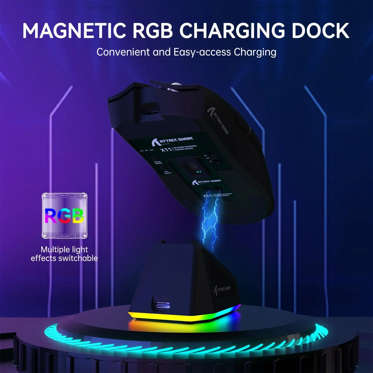 ATTACK SHARK X11 Lightweight T - đánh giá và giá Esports Gaming Mice