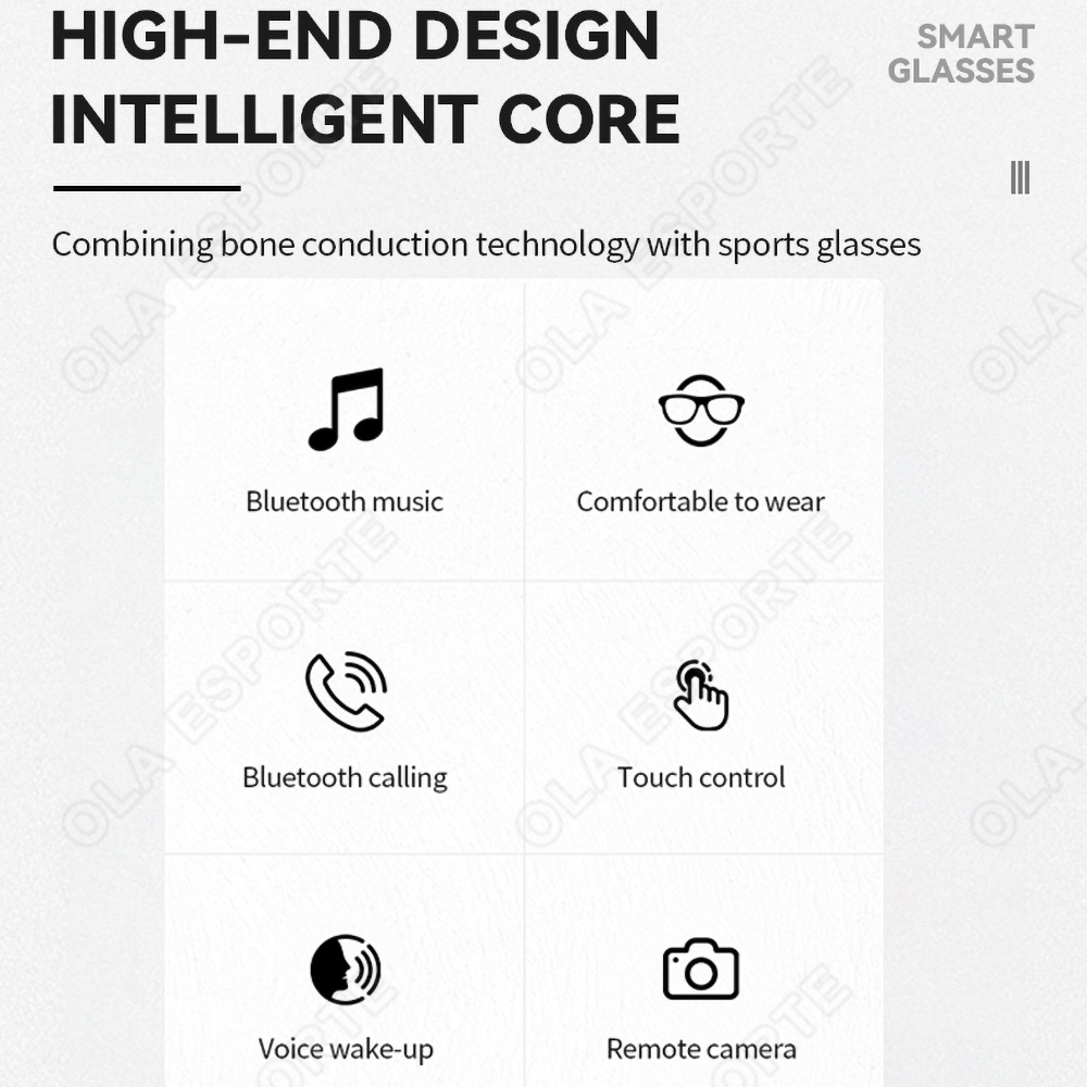 NEW Smart Glasses V5.3 Bluetoo - đánh giá và giá Esports In Gaming