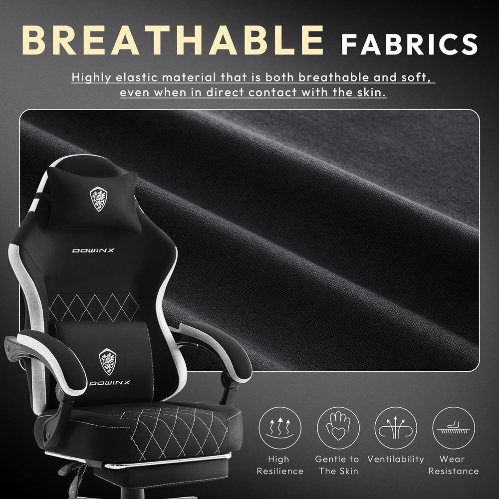 Ergonomic Breathable Fabric Ga - đánh giá và giá Gaming & Esports District