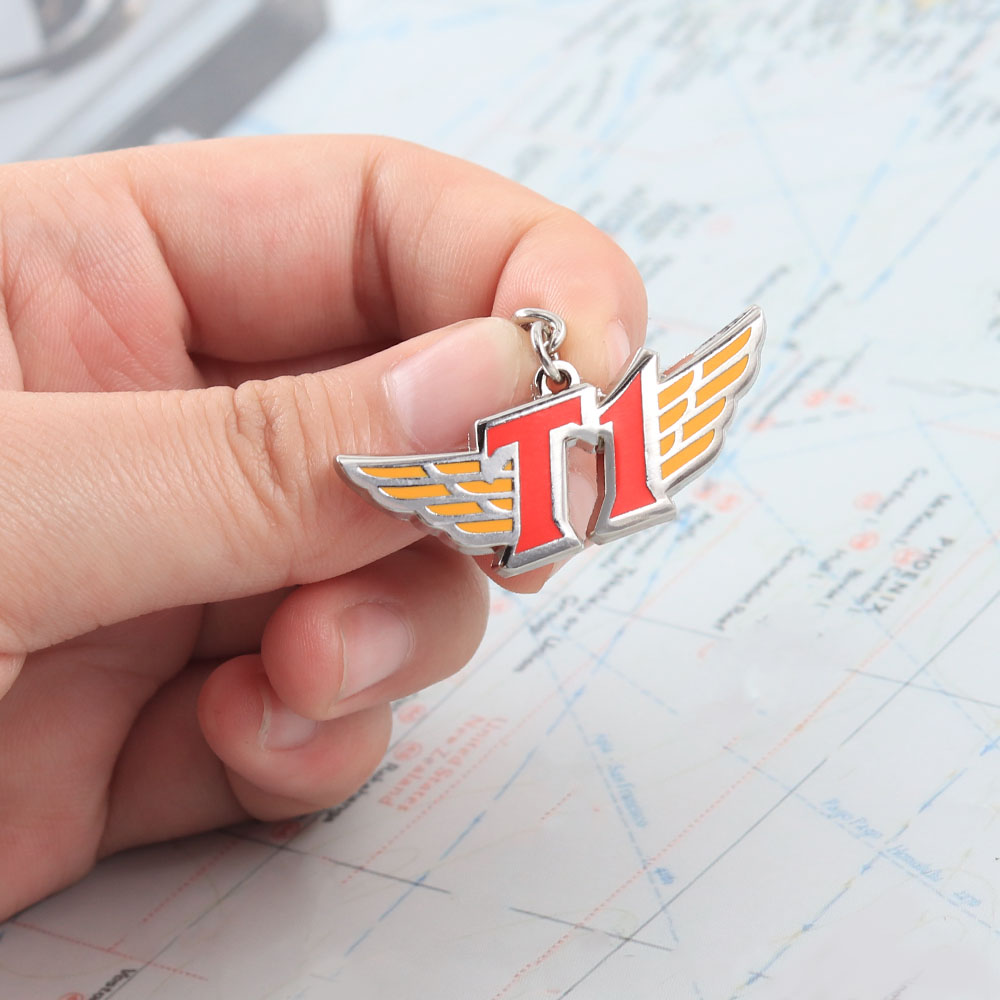 T1 Team Logo Metal Keychain En - đánh giá và giá Esports Gaming Team Logo