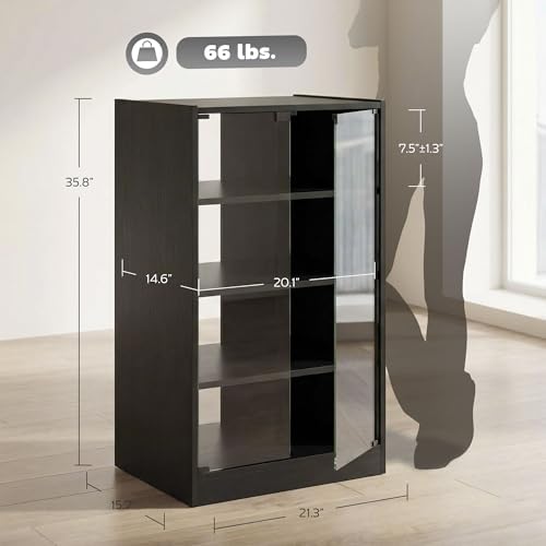 Media Cabinet, 4-Tier Stereo C - đánh giá và giá Gaming & Esports District