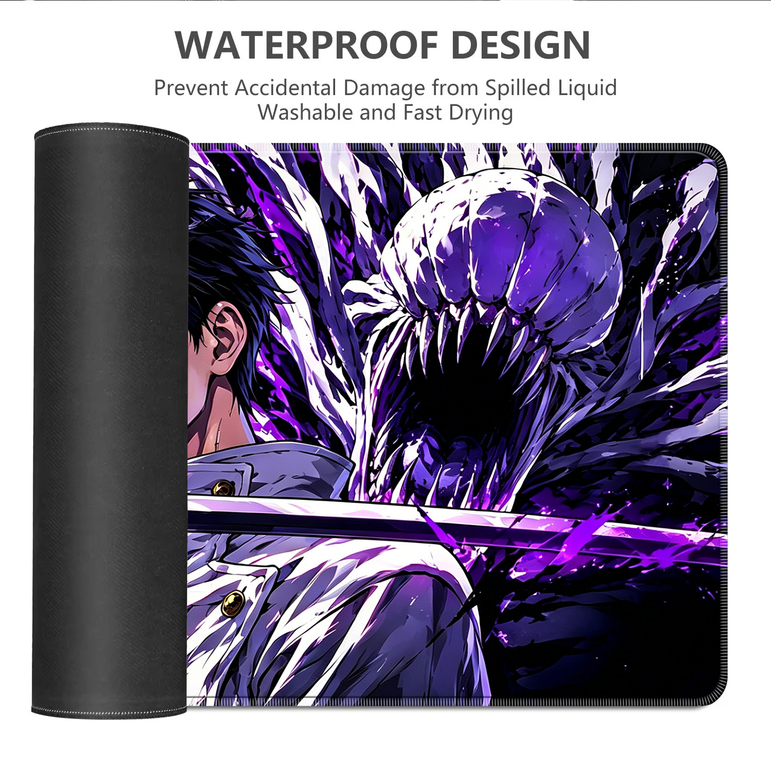 HD Anime Purple Mouse Pads Yut - đánh giá và giá Esports Gaming Mice