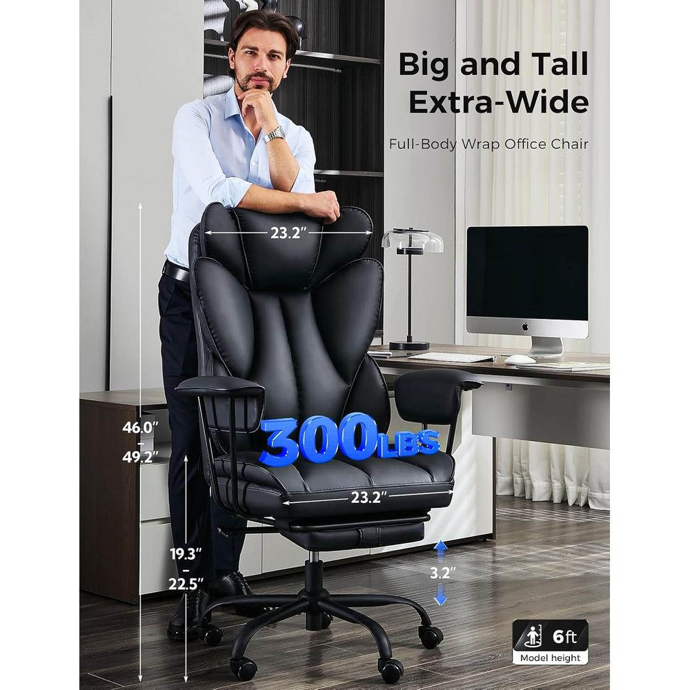 Big and Tall Oice Desk Chair - - đánh giá và giá Gaming & Esports District