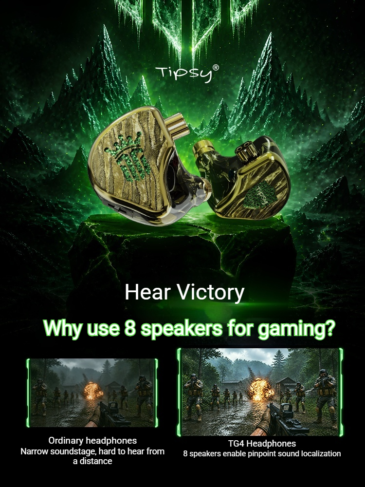 Tipsy TG4 Wired In Ear Gaming  - đánh giá và giá Esports Gaming Bar