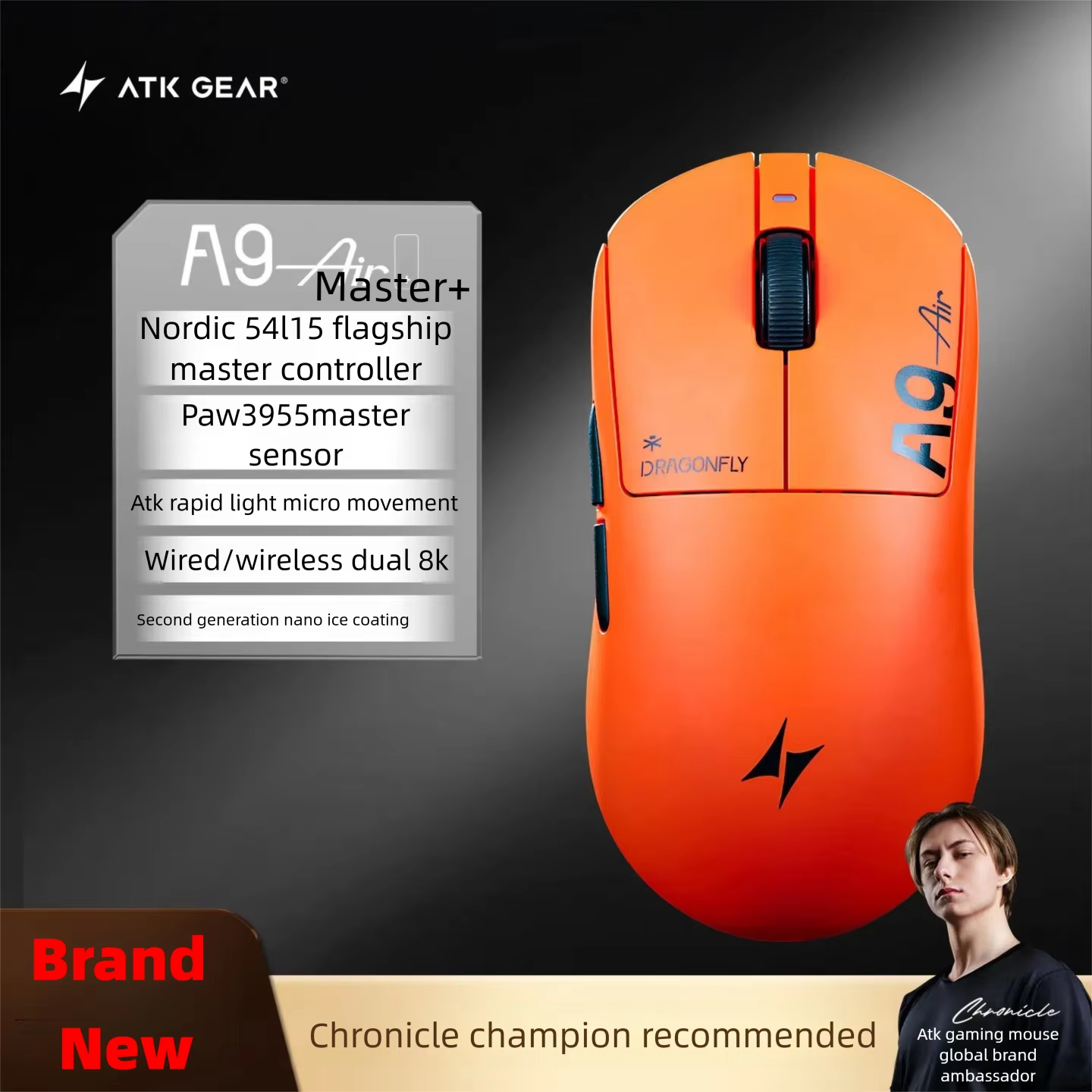 ATK A9 Air Ultimate Plus Gamin - đánh giá và giá Esports In Gaming