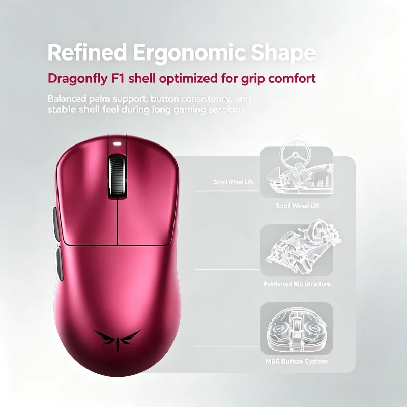 VGN Dragonfly F1 V5 Wireless G - đánh giá và giá Esports Pc Gaming