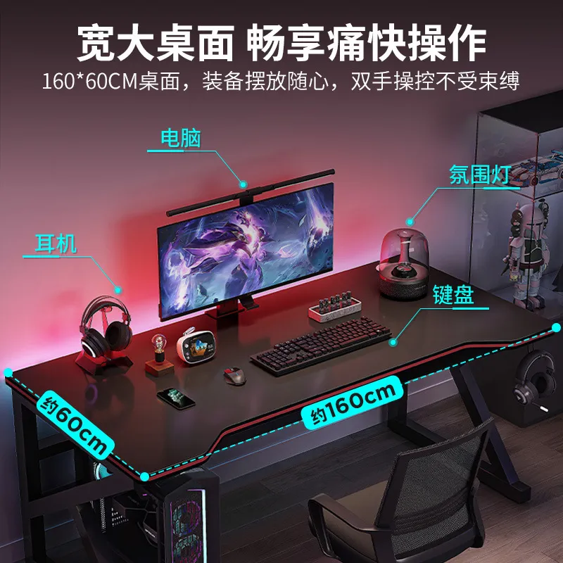 Double Desktop Computer Desk M - đánh giá và giá Esports Gaming Table