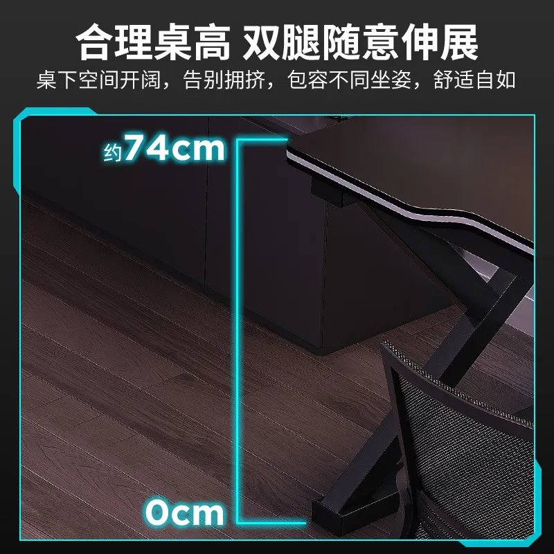 Double Desktop Computer Desk M - đánh giá và giá Esports Gaming Table