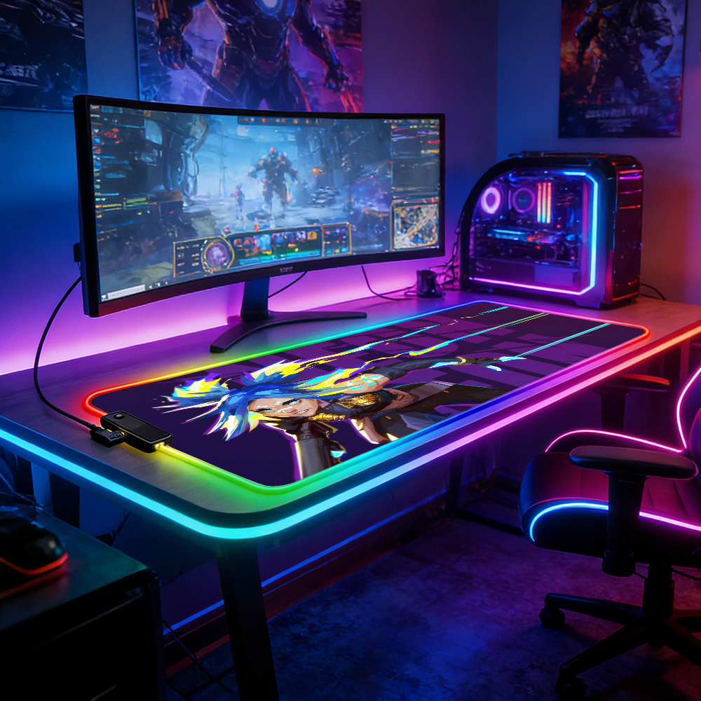 LED Lighting RGB Mouse Pad E-s - đánh giá và giá Esports Gaming Maus