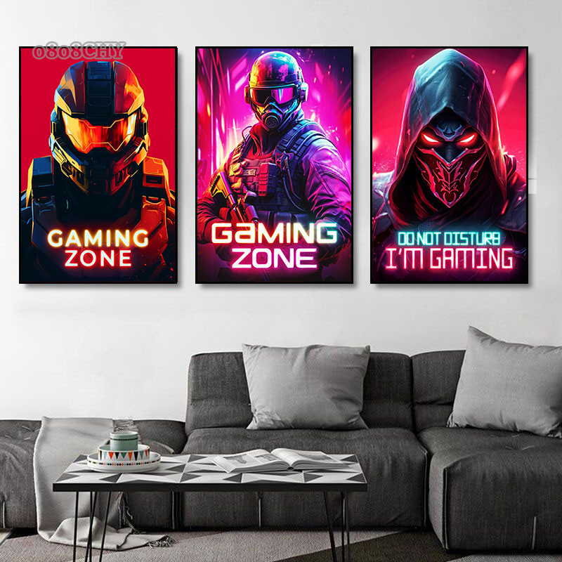 Dragon Assassin Space Armor Ga - đánh giá và giá Esports Gaming Poster