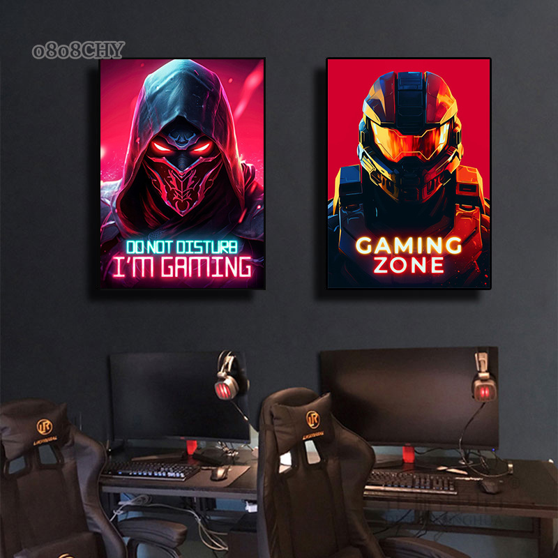 Dragon Assassin Space Armor Ga - đánh giá và giá Esports Gaming Poster