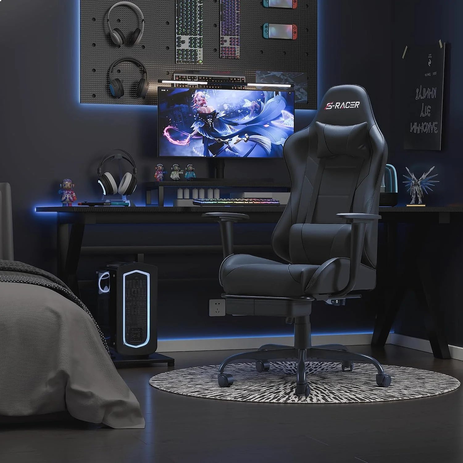 Homall Gaming Chair with Footr - đánh giá và giá Gaming & Esports District