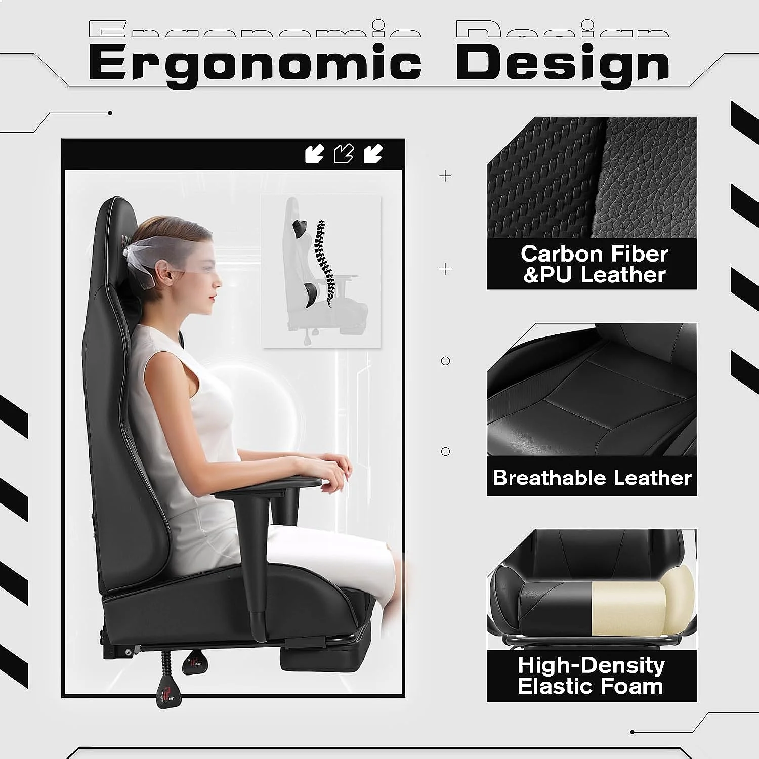 Homall Gaming Chair with Footr - đánh giá và giá Gaming & Esports District