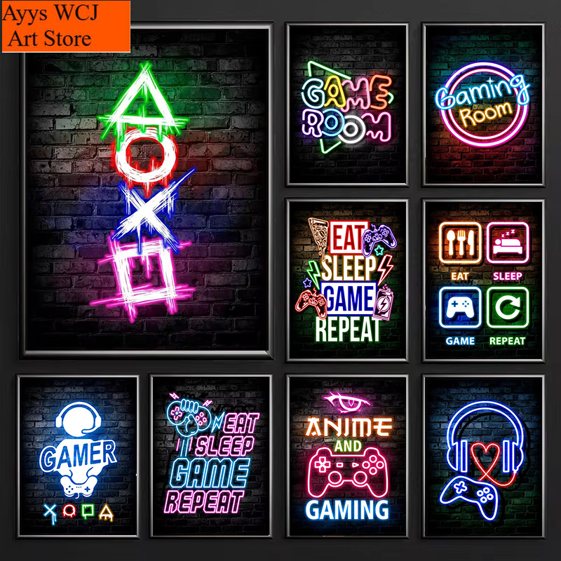 1pc Frameless Canvas Painting  - đánh giá và giá Esports In Gaming