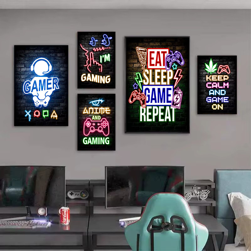 1pc Frameless Canvas Painting  - đánh giá và giá Esports In Gaming