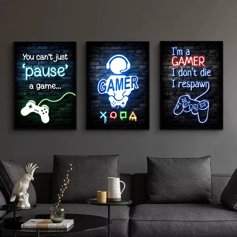 1pc Frameless Canvas Painting  - đánh giá và giá Esports In Gaming