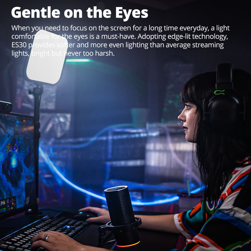 Godox ES30 E-sports LED Light  - đánh giá và giá Esports Gaming Photo