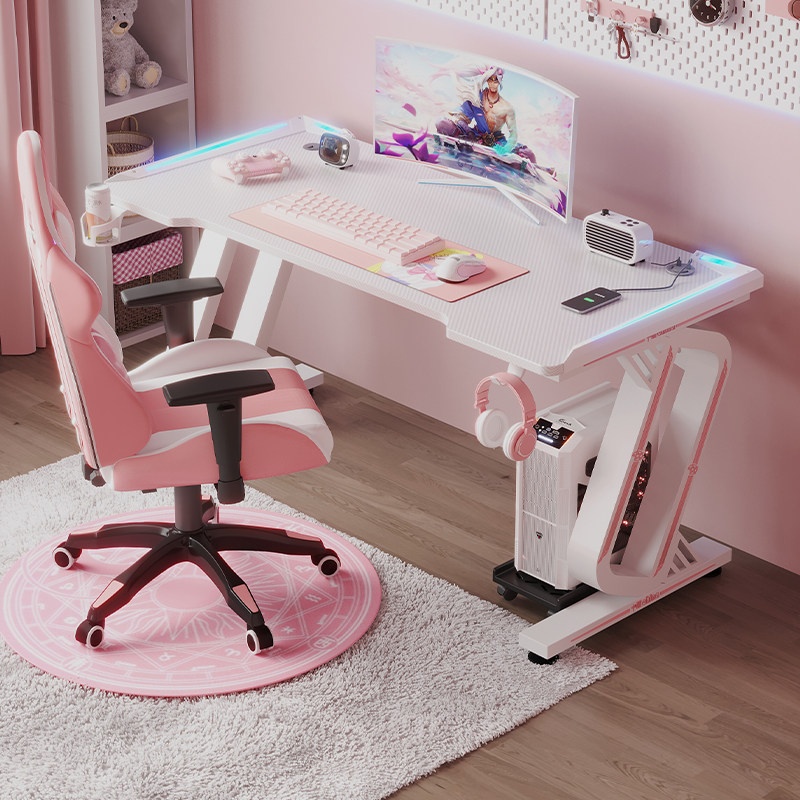Double Student Computer Desk F - đánh giá và giá Esports Gaming Table