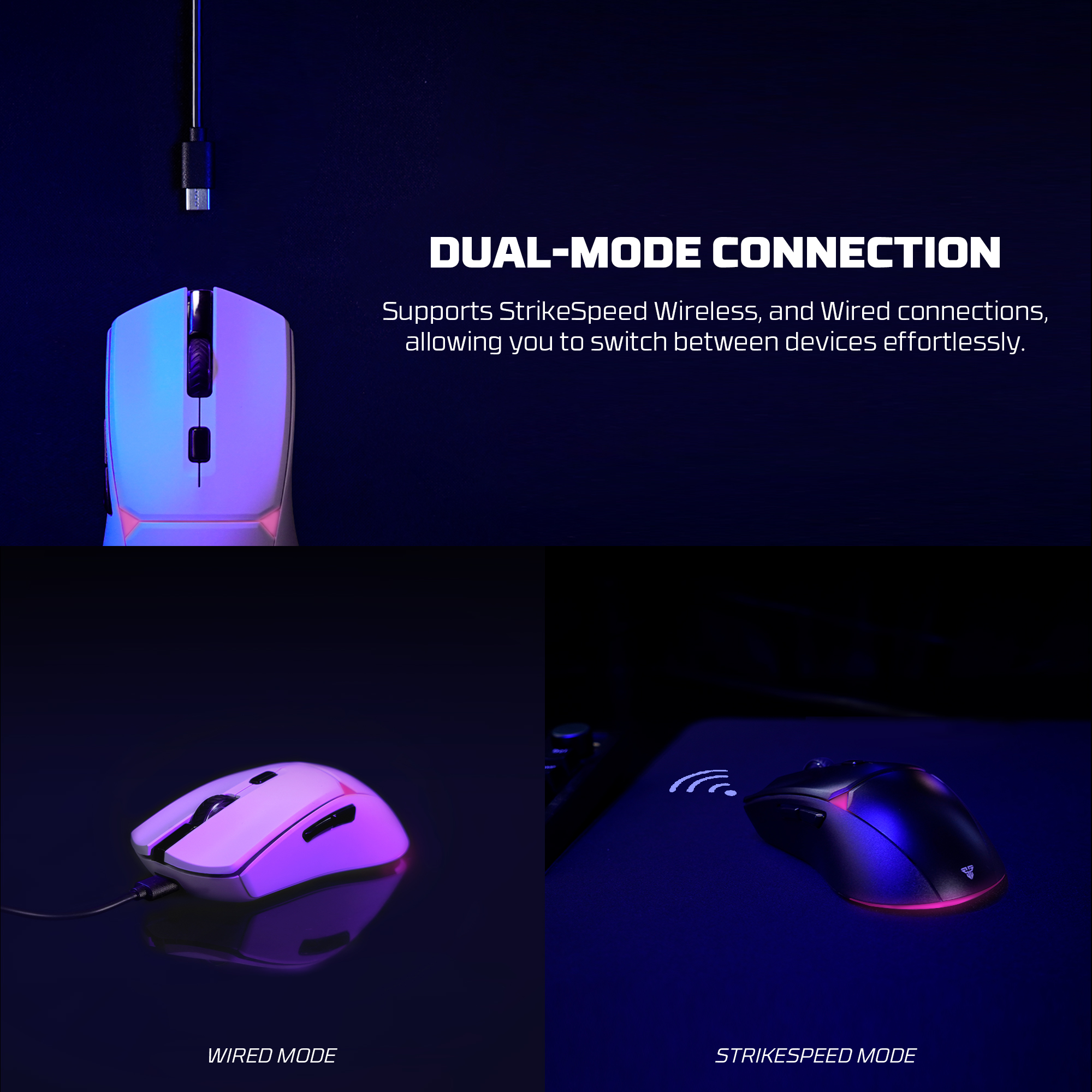 FANTECH CRYPOT II WG7v2 Wirele - đánh giá và giá Esports Gaming Mice