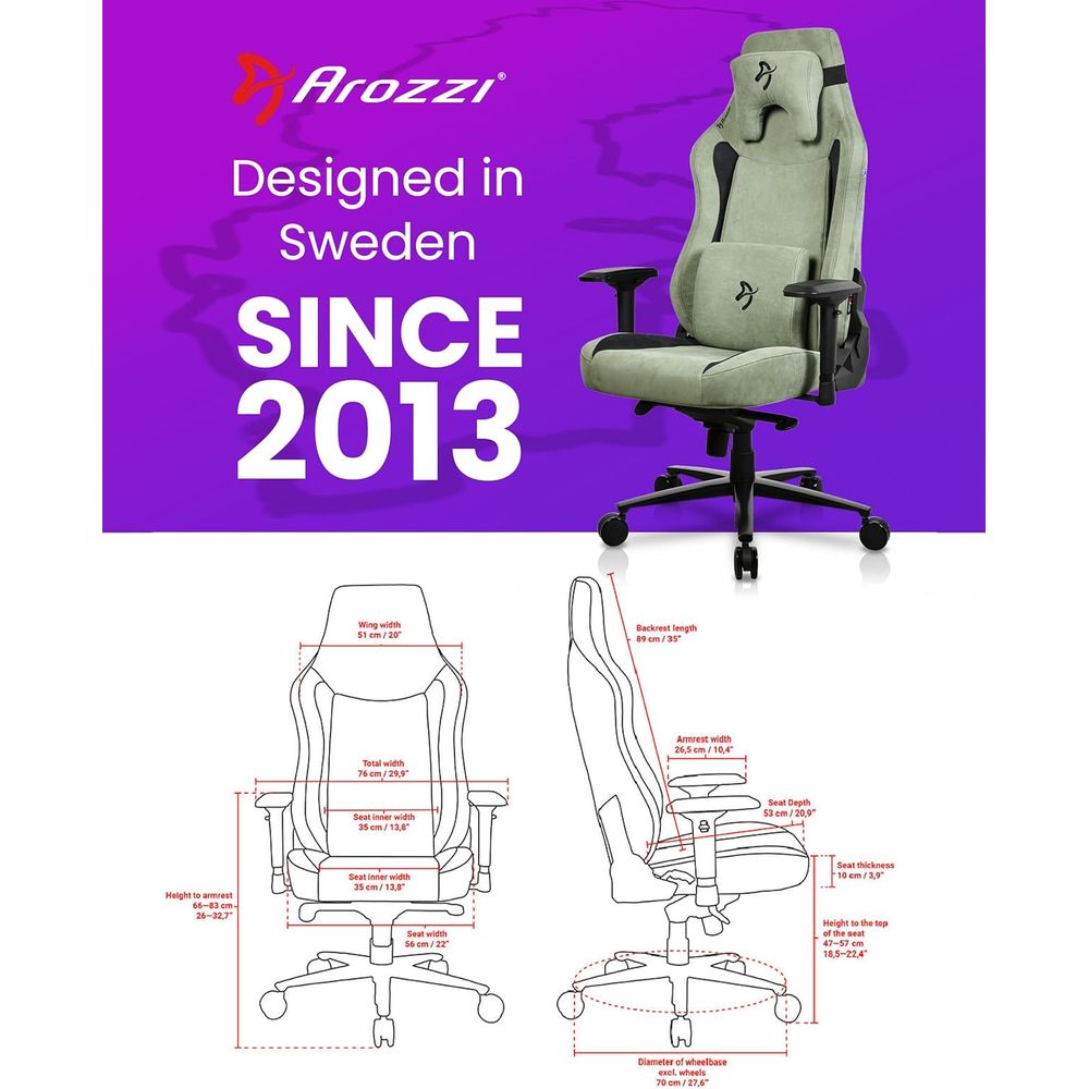 Large Ergonomic Gaming Chair w - đánh giá và giá Gaming & Esports District