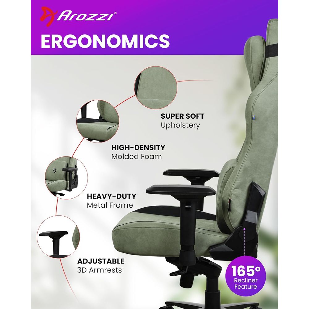 Large Ergonomic Gaming Chair w - đánh giá và giá Gaming & Esports District