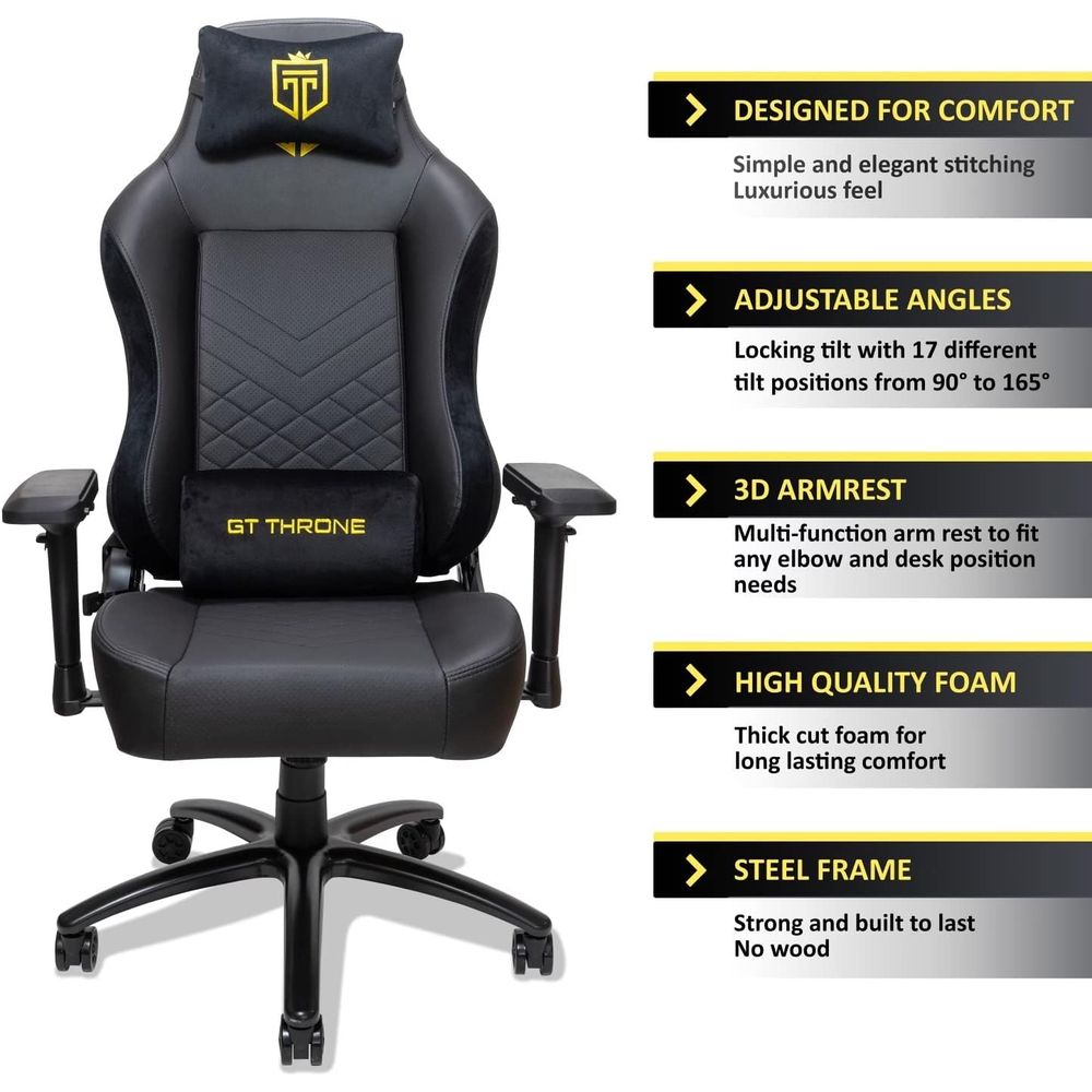 Ergonomic Reclining Gaming Cha - đánh giá và giá Gaming & Esports District