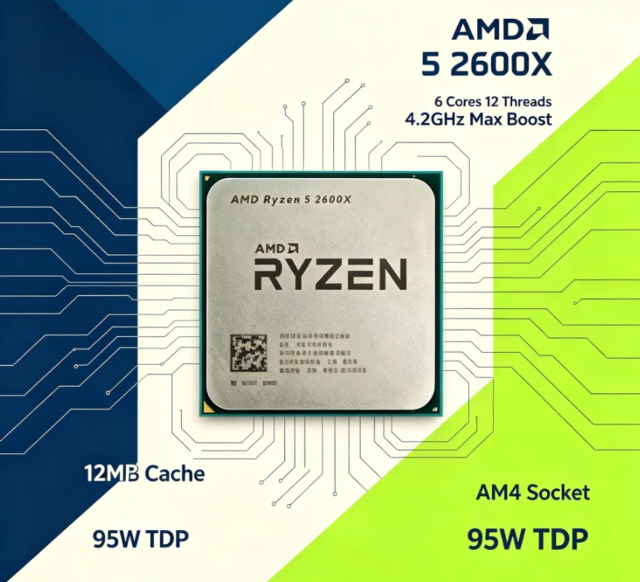AMD R5 2600X 12nm AM4 Desktop  - đánh giá và giá Esports In Gaming