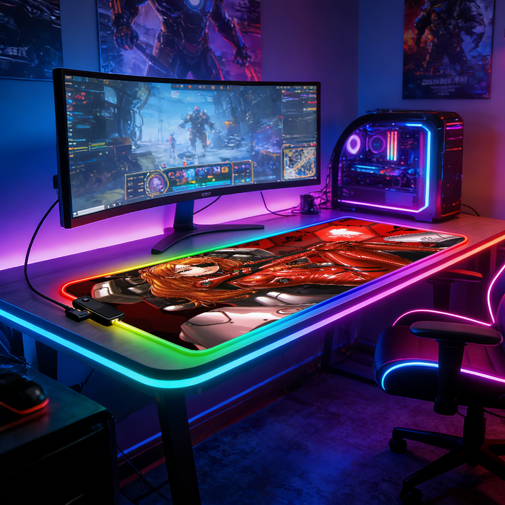 LED Lighting RGB Mouse Pad E-s - đánh giá và giá Esports Gaming Maus