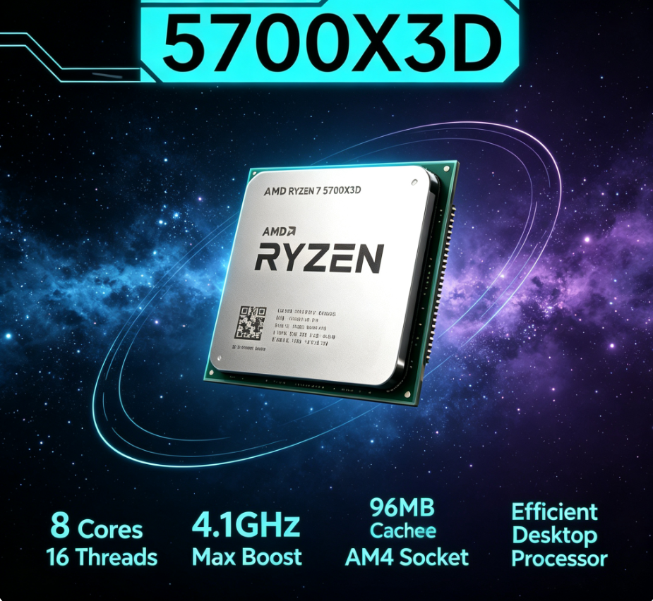 AMD Ryzen 7 5700X3D R7 5700X3D - đánh giá và giá Esports In Gaming