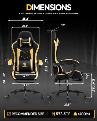Gaming Chair with Footrest, Er - đánh giá và giá Gaming & Esports District